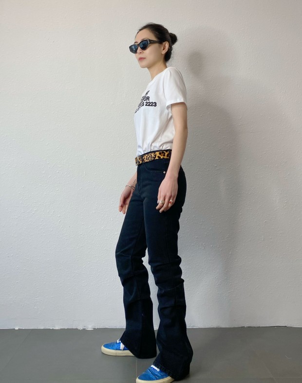 Black Stack Jeans #250205